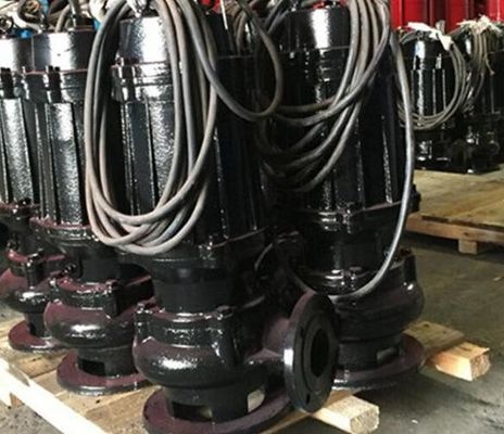 15m 맨 위 잠수할 수 있는 폐수 펌프 160kw 하수 오물 모터 펌프 400QW1250-5-30