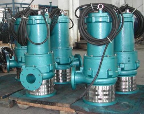 수력학 잠수할 수 있는 폐기물 펌프 물 50mm 550QW4000-30-450